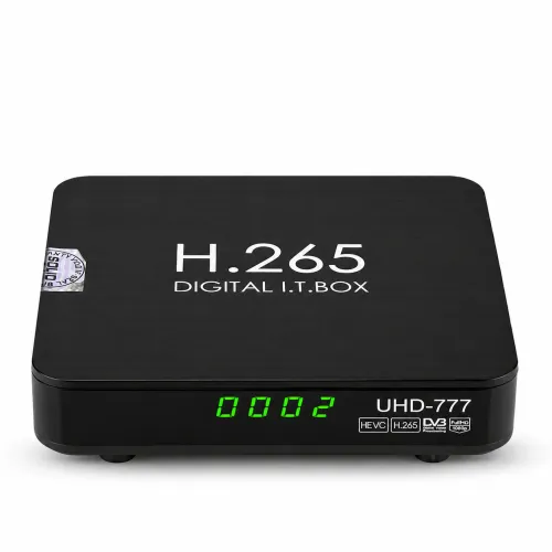 SOLID HDS2X-777 DVB-S2X H.265 10-Bit HEVC Full HD Set-Top Box for DD Free Dish